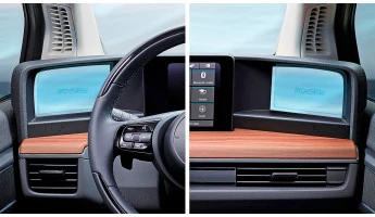 Zaščitno steklo Pixsel za stranska ogledala HONDA E - 10.4“ 2020 -