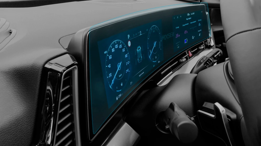 Zaščitno steklo Pixsel za armaturno ploščo KIA SPORTAGE - 31.4“ 2022 - 2024