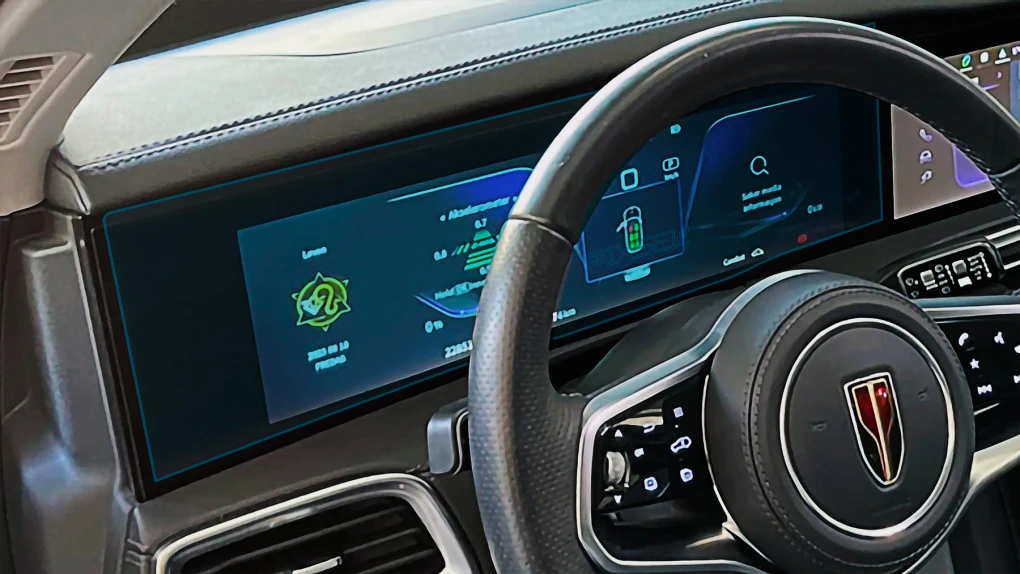 Zaščitno steklo Pixsel za armaturno ploščo HONGQI E-HS9 - 19.7“ 2020 -