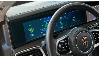 Zaščitno steklo Pixsel za armaturno ploščo HONGQI E-HS9 - 19.7“ 2020 -