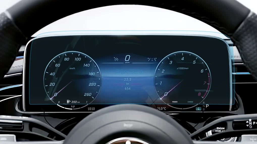 Zaščitno steklo Pixsel za armaturno ploščo MERCEDES BENZ E-CLASS - 14.8“ 2023 -