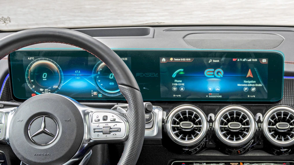 Zaščitno steklo Pixsel za armaturno ploščo MERCEDES BENZ EQB - 24.7“ 2021 - 2023