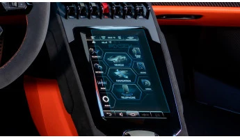 Zaščitno steklo Pixsel za monitor LAMBORGHINI HURACAN - 8.2“ 2022 -