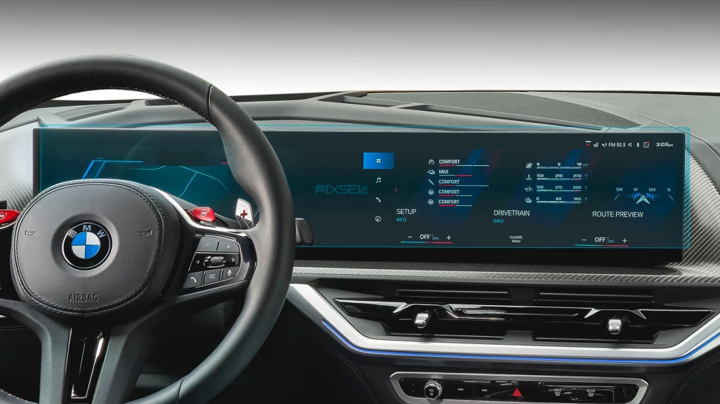 Zaščitno steklo Pixsel za armaturno ploščo BMW XM - 30.1“ 2023 - (G09)