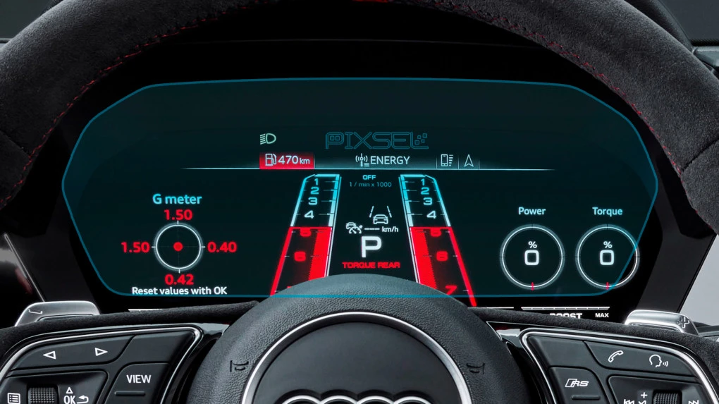 Zaščitno steklo Pixsel za armaturno ploščo AUDI A3 / S3 / RS3 - 11.9“ 2020 -