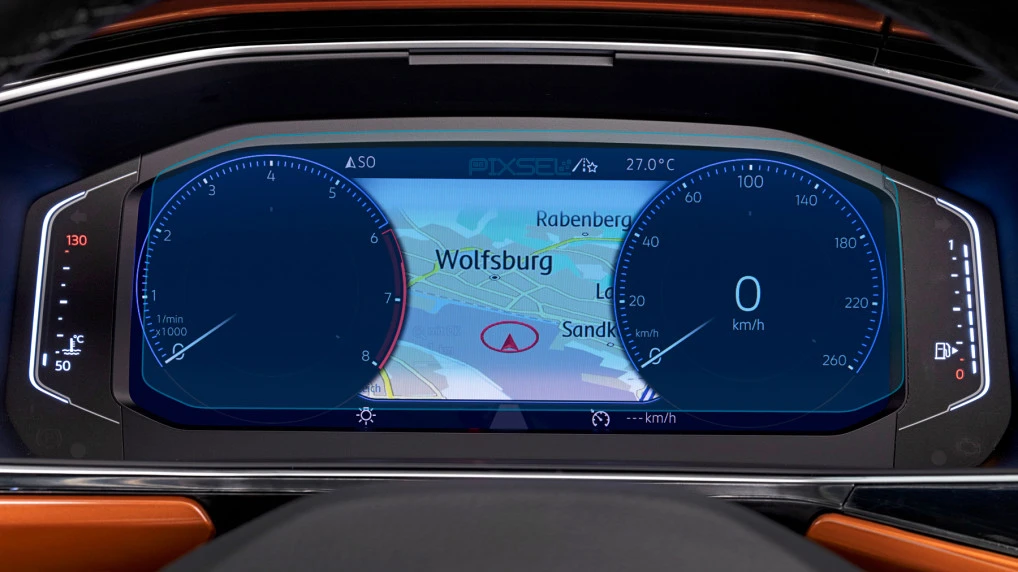 Zaščitno steklo Pixsel za armaturno ploščo VOLKSWAGEN T-CROSS - 9.9“ 2019 - 2022