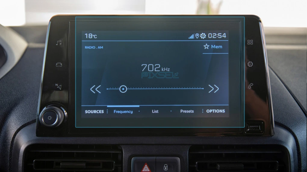 Zaščitno steklo Pixsel za monitor PEUGEOT PARTNER - 9.4“ 2018 - 2024