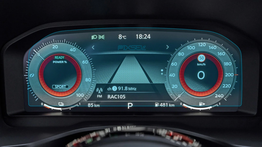 Zaščitno steklo Pixsel za armaturno ploščo NISSAN X-TRAIL - 12.1“ 2022 -