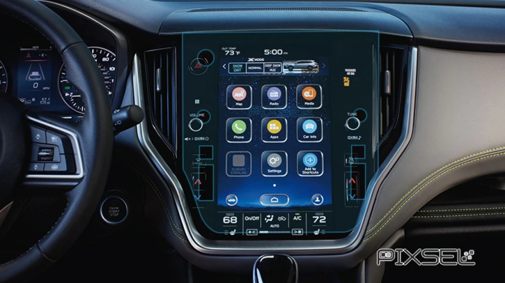 Zaščitno steklo Pixsel za monitor SUBARU OUTBACK - 14.4“ 2020 -