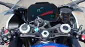 Zaščitno steklo Pixsel za merilnik hitrosti motornega kolesa BMW S1000 R/RR/XR 8.7“