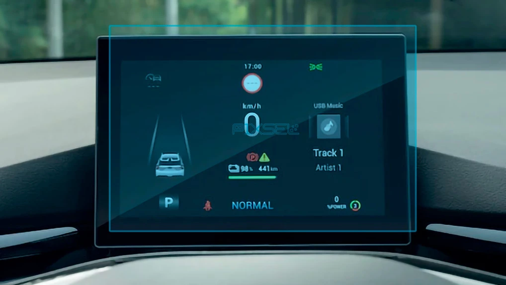 Zaščitno steklo Pixsel za armaturno ploščo MG 4 EV (MULAN) - 8.4“ 2023 -