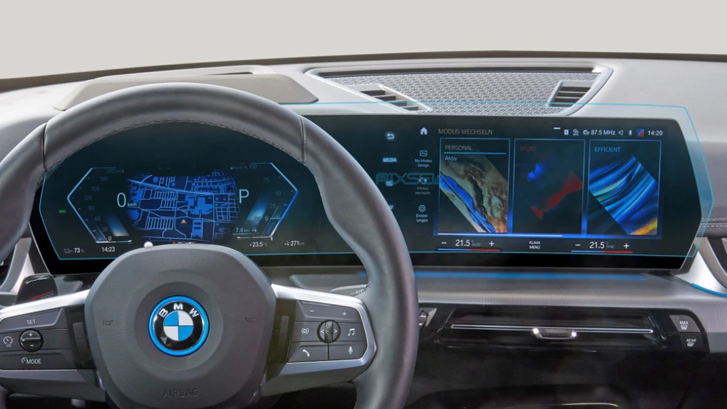 Zaščitno steklo Pixsel za armaturno ploščo BMW IX1 - 26.2“ 2022 - (U11)