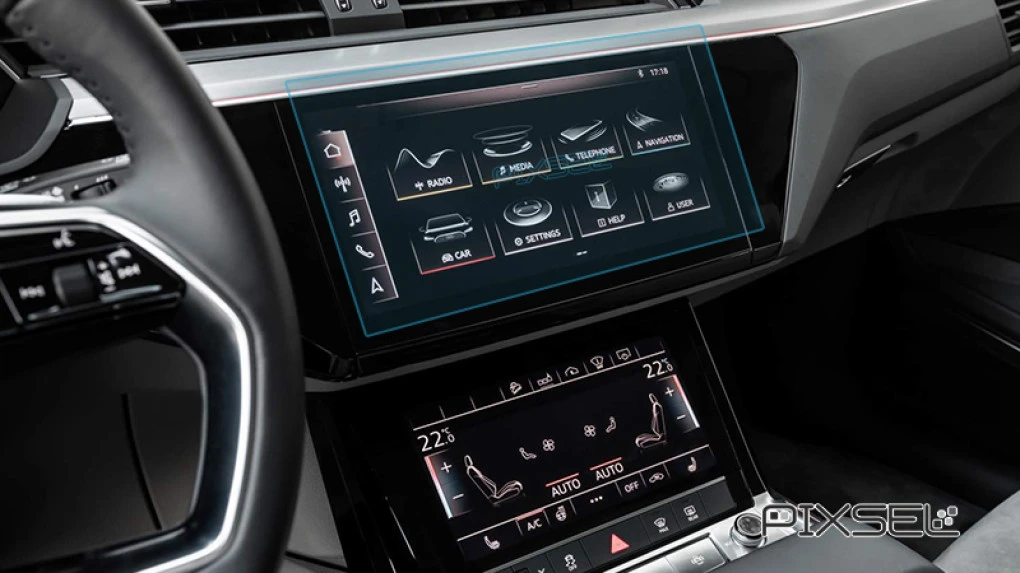 Zaščitno steklo Pixsel za monitor AUDI E-TRON - 11.3“ 2018 - 2022