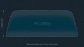 Protective glass Pixsel for monitor CHEVROLET MENLO - 13.3“ 2019 -