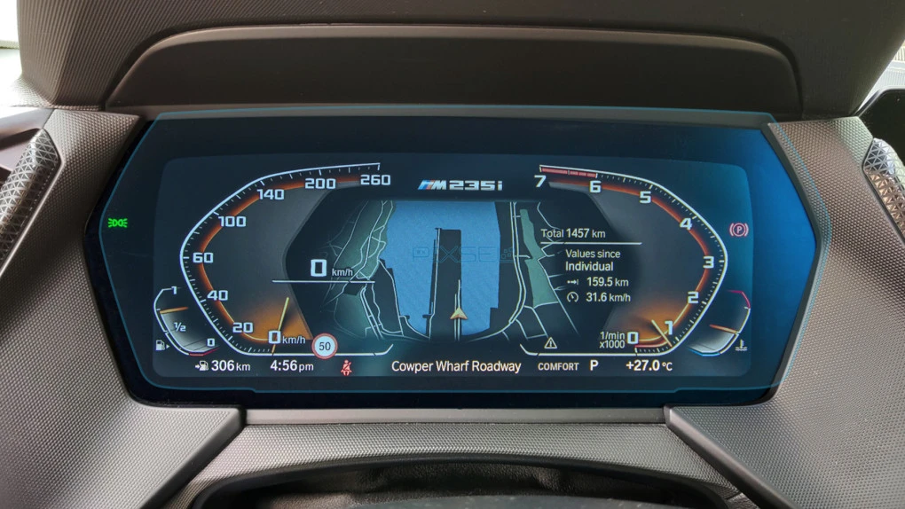 Zaščitno steklo Pixsel za armaturno ploščo BMW 2 / M2 - 12.5“ 2021 - 2022 (G42, F87, F44)