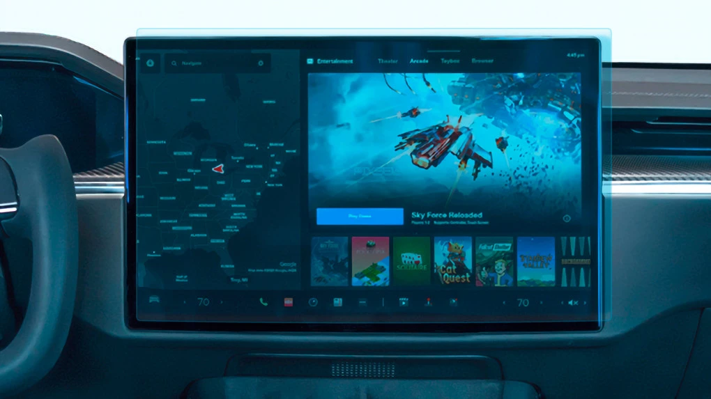 Zaščitno steklo Pixsel za monitor TESLA MODEL S - 17.8“ 2021 -
