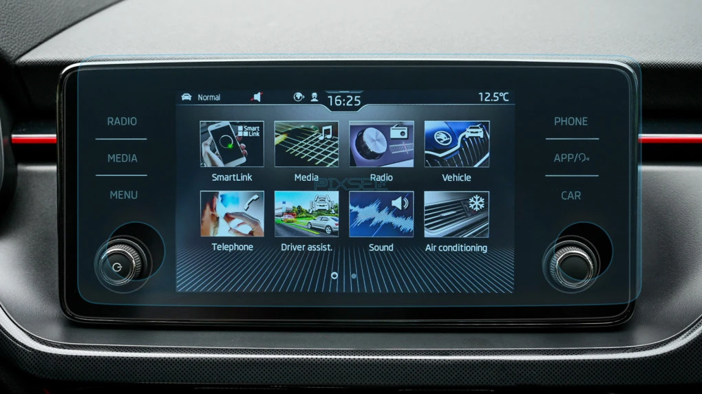 Zaščitno steklo Pixsel za monitor SKODA SCALA - 12.5“ 2019 - 2023