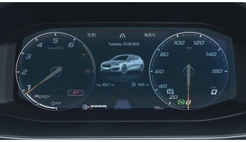 Zaščitno steklo Pixsel za armaturno ploščo CUPRA LEON - 9.9“ 2020 - 2024