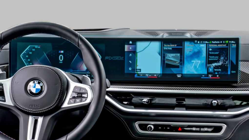 Zaščitno steklo Pixsel za armaturno ploščo BMW X7 - 30.1“ 2022 - (G07)