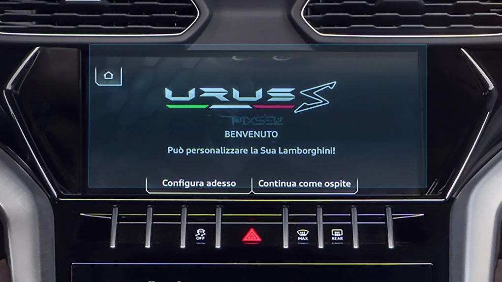 Zaščitno steklo Pixsel za monitor LAMBORGHINI URUS - 10.2“ 2018 - 2023