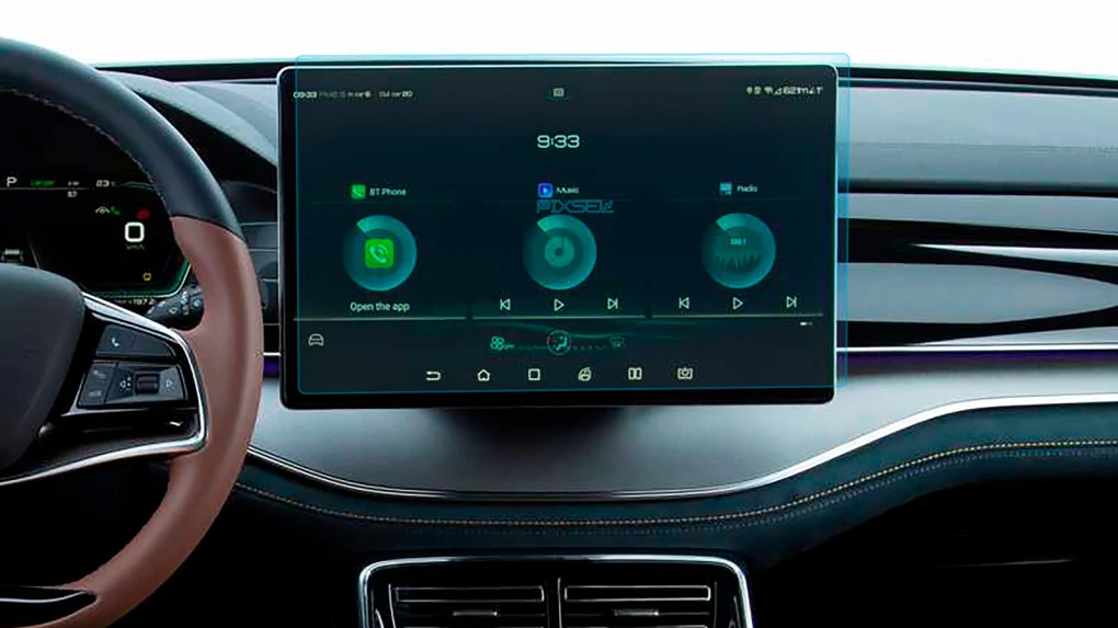 Zaščitno steklo Pixsel za monitor BYD TANG EV - 16.2“ 2022 -