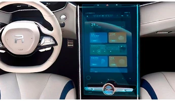 Zaščitno steklo Pixsel za monitor ROEWE Marvel R - 19.6“ 2021 -