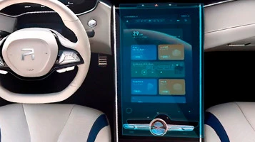 Zaščitno steklo Pixsel za monitor ROEWE Marvel R - 19.6“ 2021 -