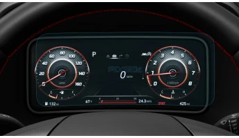 Zaščitno steklo Pixsel za armaturno ploščo HYUNDAI KONA - 10.7“ 2021 - 2023