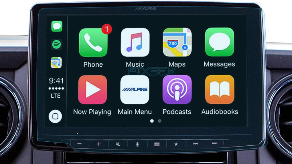 Zaščitno steklo Pixsel za monitor ALPINE iLX - 10.5“