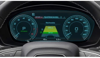 Protective glass Pixsel for dashboard AUDI Q5 / SQ5 - 12“ 2021 - 2024