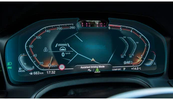 Zaščitno steklo Pixsel za armaturno ploščo s kamero BMW 3 / M3 - 14“ 2019 - 2022 (G20, G21, G80)