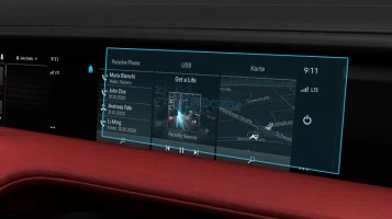 Zaščitno steklo Pixsel za sovoznikov monitor PORSCHE TAYCAN - 12.3“ 2020 -