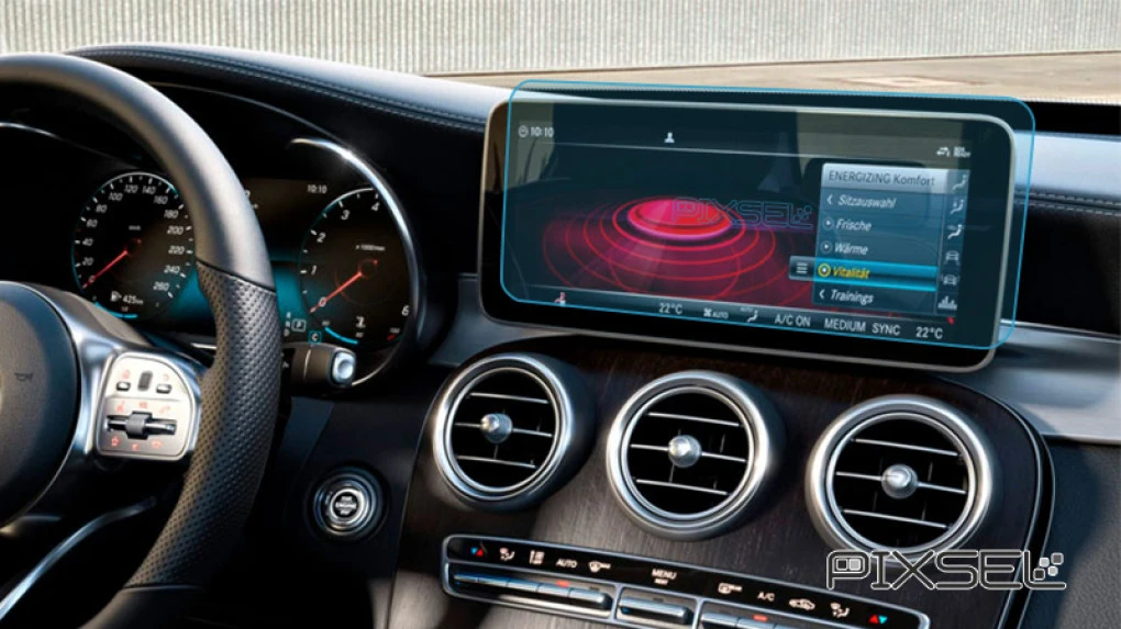 Zaščitno steklo Pixsel za monitor MERCEDES BENZ C-CLASS - 12.1“ 2018 - 2020