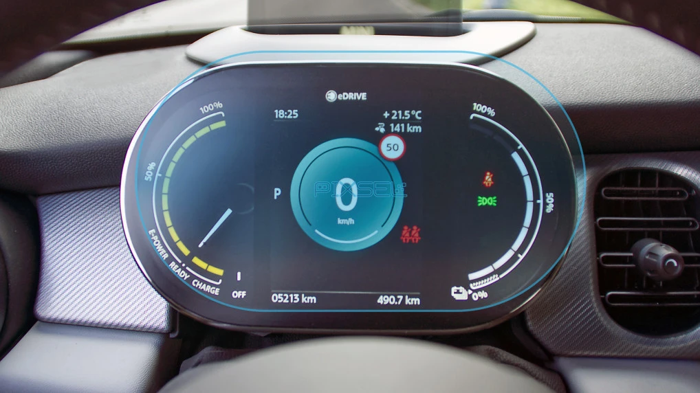 Zaščitno steklo Pixsel za armaturno ploščo MINI COOPER - 9.5“ 2020 - 2023