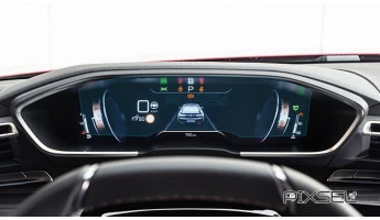 Protective glass Pixsel for dashboard PEUGEOT 508 - 11.7“ 2018 -