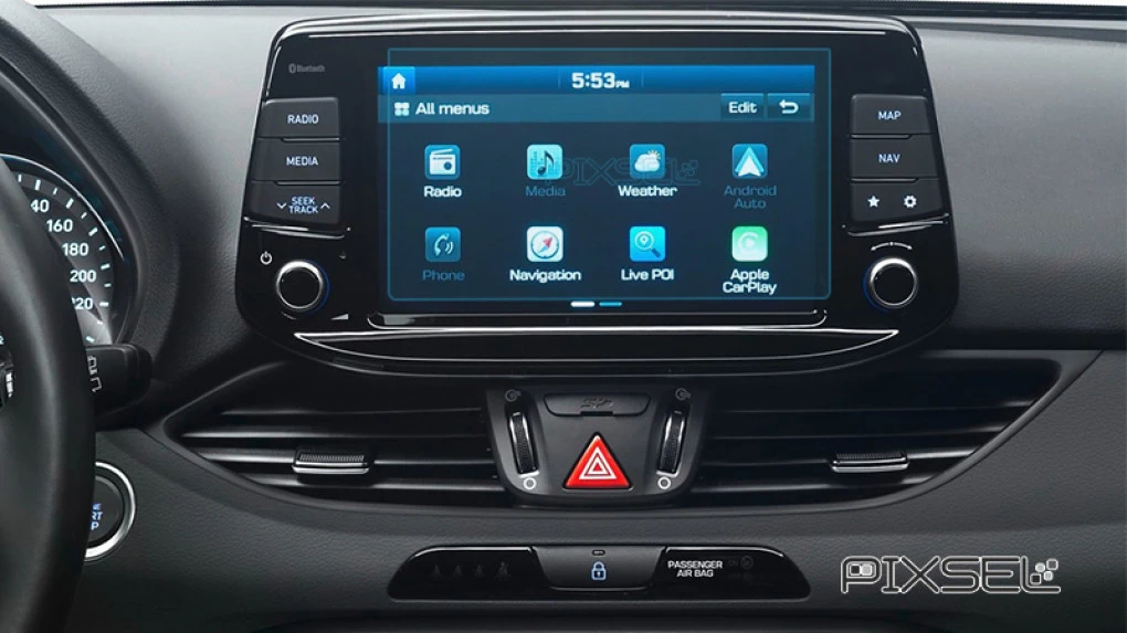 Zaščitno steklo Pixsel za monitor HYUNDAI i30 - 7.9“ 2017 - 2019