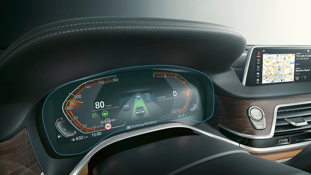 Zaščitno steklo Pixsel za armaturno ploščo BMW 7 - 14.2“ 2019 - 2022 (G11, G12)