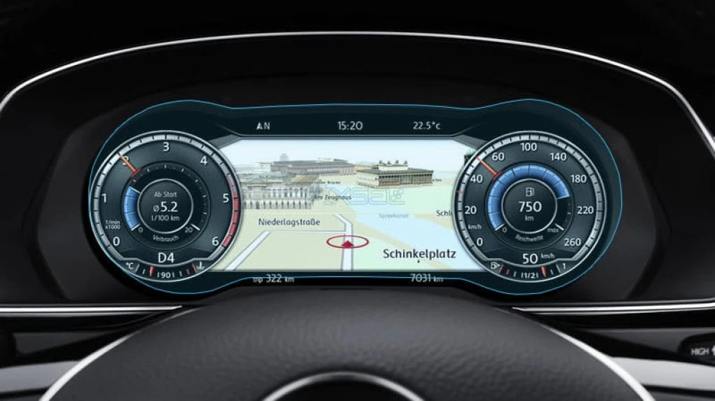 Zaščitno steklo Pixsel za armaturno ploščo VOLKSWAGEN PASSAT - 11.9“ 2015 - 2019 (B8)