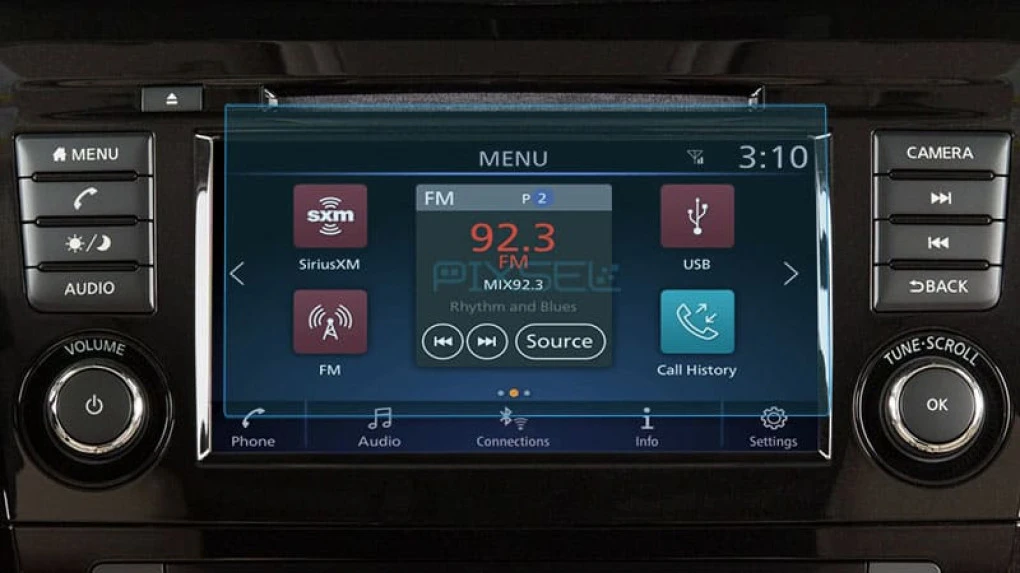 Zaščitno steklo Pixsel za monitor NISSAN ROGUE SPORT - 6.8“ 2019 - 2023