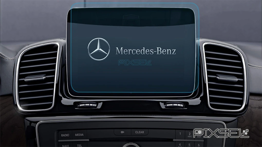Zaščitno steklo Pixsel za monitor MERCEDES BENZ GLE-CLASS - 9.8“ 2015 - 2018
