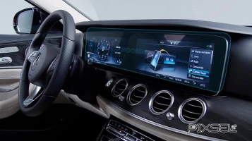 Zaščitno steklo Pixsel za armaturno ploščo MERCEDES BENZ E-CLASS - 28.5“ 2019 - 2023