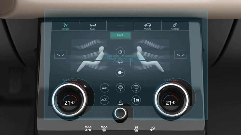 Zaščitno steklo Pixsel za klimatsko napravo LAND ROVER RANGE ROVER VELAR - 11.9“ 2017 - 2019
