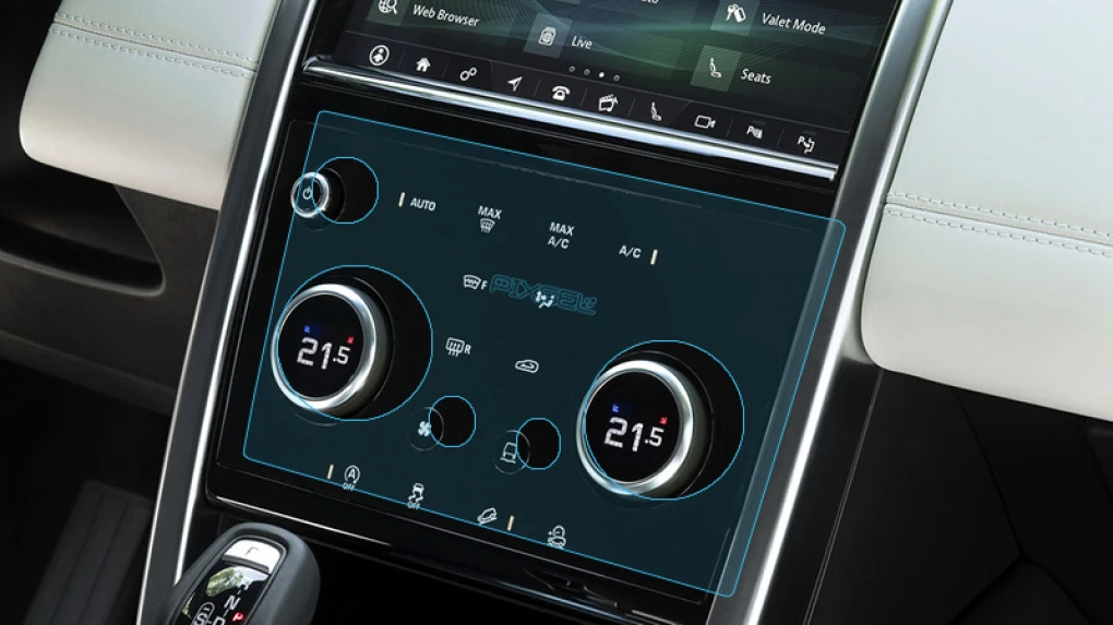 Zaščitno steklo Pixsel za klimatsko napravo LAND ROVER DISCOVERY SPORT - 10.4“ 2019 - 2021