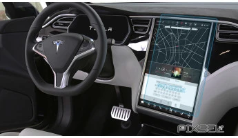 Zaštitno staklo Pixsel za monitor TESLA MODEL S - 16.8“ 2012 - 2015