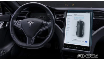 Zaščitno steklo Pixsel za monitor TESLA MODEL X - 16.8“ 2015 -