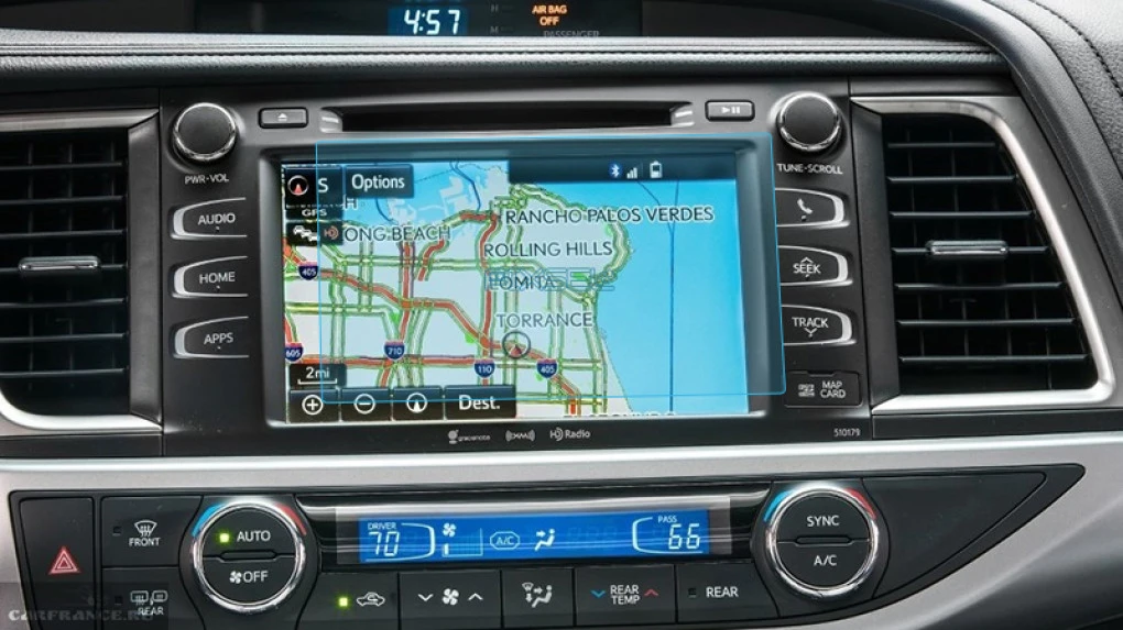 Zaštitno staklo Pixsel za monitor TOYOTA HIGHLANDER - 8“ 2014 - 2016