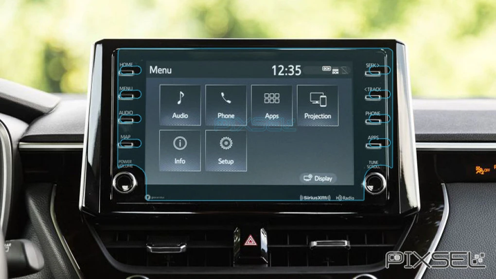 Zaščitno steklo Pixsel za monitor TOYOTA COROLLA - 10.3“ 2019 - 2022