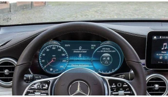 Zaščitno steklo Pixsel za armaturno ploščo MERCEDES BENZ C-CLASS - 12.1“ 2018 - 2020