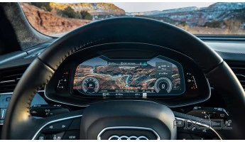 Zaščitno steklo Pixsel za armaturno ploščo AUDI Q8 / SQ8 / RSQ8 - 12“ 2018 - 2022