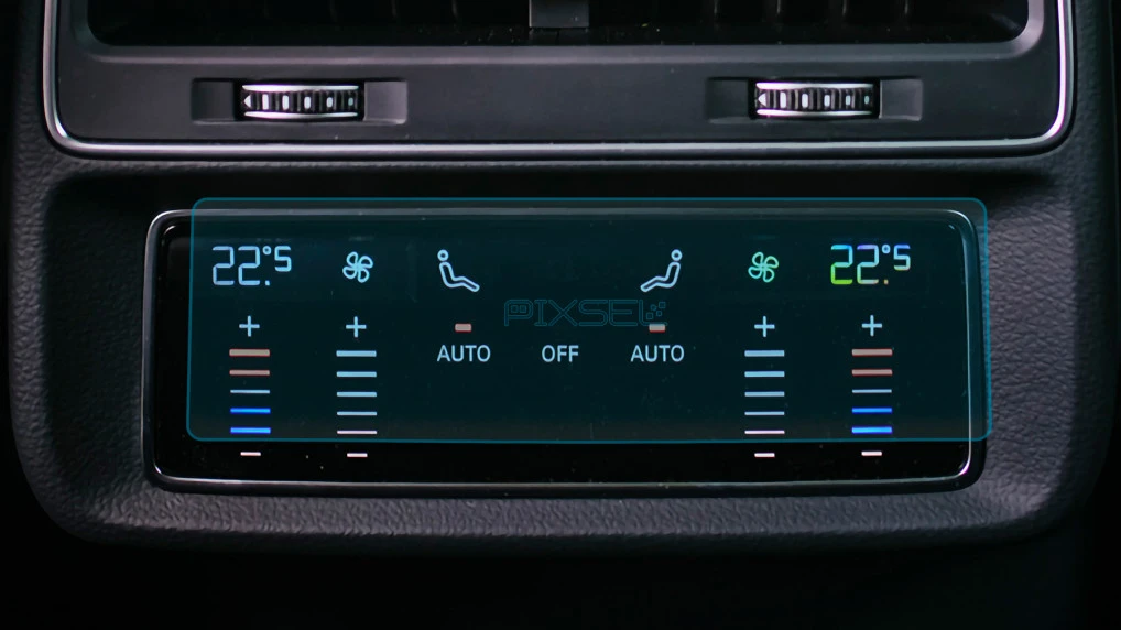 Zaščitno steklo Pixsel za zadnjo klimatsko napravo AUDI Q7 / SQ7 / RSQ7 - 6.6“ 2019 - 2024